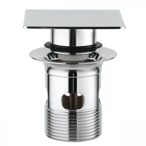 40565000 - Grohe Lavabo Sifon Tapası Bas/Aç Kare Krom
