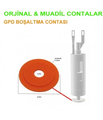 GPD Gömme Rezervuar Iç Takım Boşaltma Grubu Contası