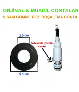 Visam Gömme Rezervuar Iç Takım Boşaltma Grubu Contası