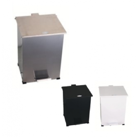 Lüx Kare Pedallı Çöp Kovası