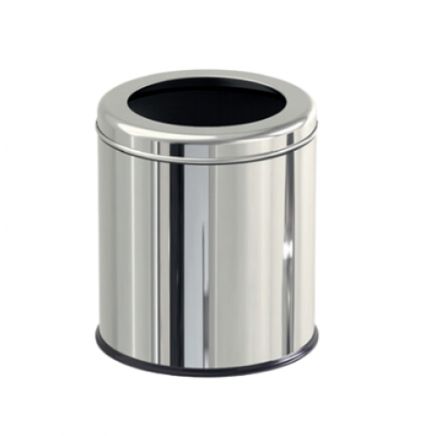 Otel Tipi Çemberli Çöp Kovası