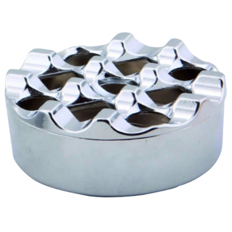 Yuvarlak Krom Küllük Zamak