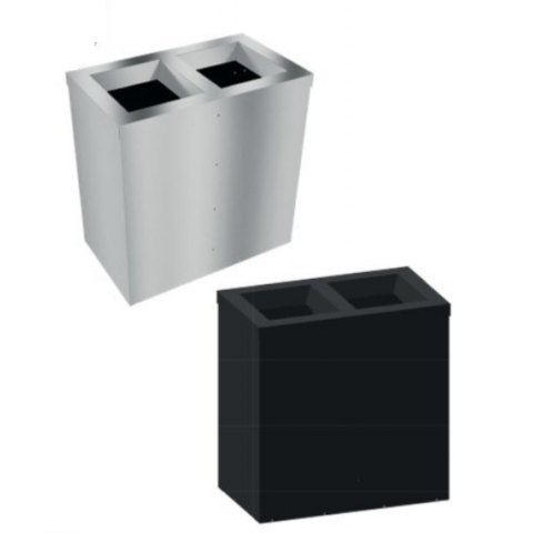 İkili Yönlendirmeli Geri Dönüşüm Çöp Kovası